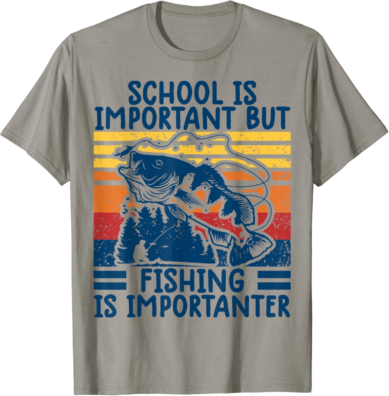 funny fishing shirts for boys vintage fishing shirt for kids TShirt